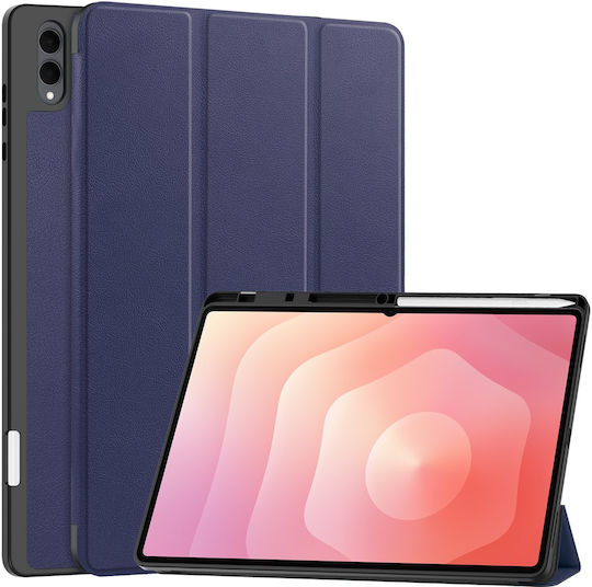 Husă Samsung Galaxy Tab S11 Ultra Smartcase Spațiu Pentru Stilou Albastră