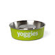 Yoggies Stainless Steel Dog Food Bowl Slow Feeder Non-slip 17cm