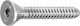 Allen Screw Inox with Diameter M10 and Length 20mm 10pcs Countersunk