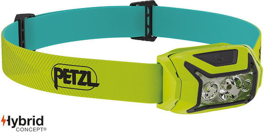 Petzl Rechargeable Headlamp LED with Maximum Brightness 450lm Green