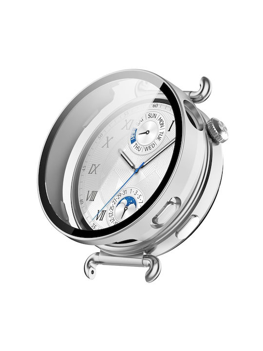 2 1 Θήκη + Γυαλί Huawei Watch Gt 6 41mm Ασημί