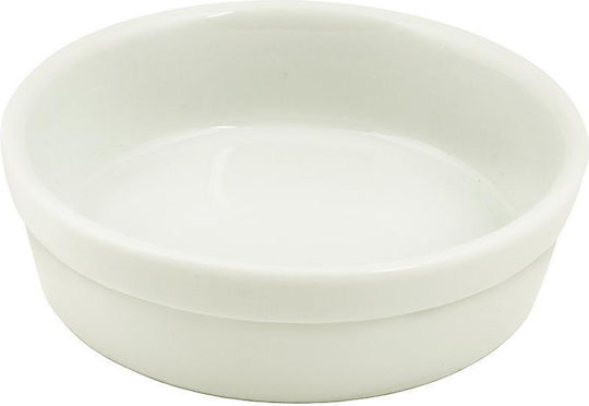 Max Home Round Individual Heat-Resistant Cookware Made of Porcelain 12x12cm