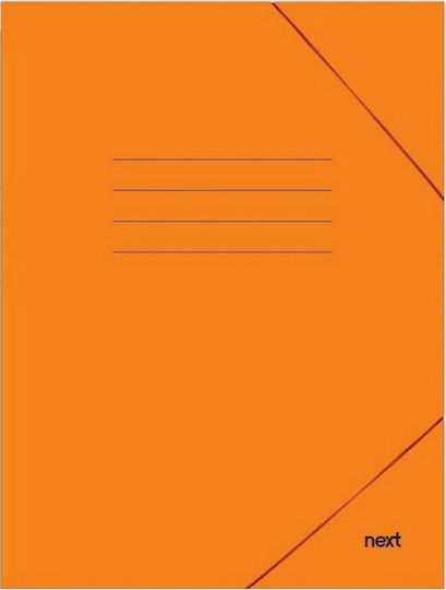 Next Aktenordner Gummiband Papiergröße A4 Orange 03208-13---3 35x25cm