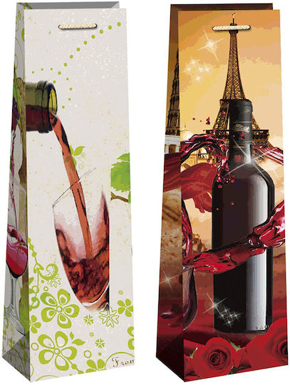 Justnote Paper Gift Bag for Gift 35x8x11cm 12 Pieces Various Designs