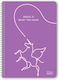 Logigraf Spiral Notebook Ruled A4 3 Subjects 1pcs