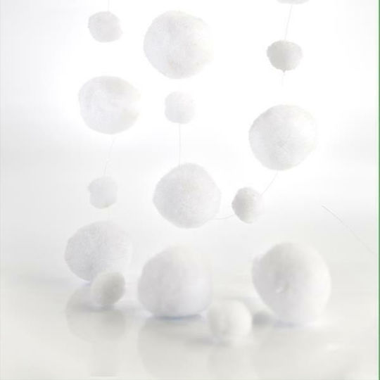 Eurolamp Eurolamp Snowy Plastic Christmas Garland