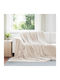 vidaXL Decken & Couchdecken Sesselüberwurf Fleece 240x220cm Beiges