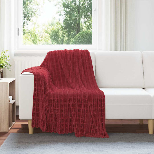 vidaXL Πολυθρόνας Π150xΜ130cm Βεραμάν Κόκκινο vidaXL Πολυθρόνας Π150xΜ130cm Βεραμάν Κόκκινο