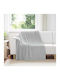 vidaXL Fleece-Decke Doppel 200x150cm Grau