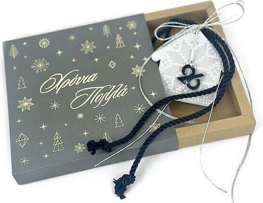 Christmas Hanging Lucky Charm Home Gray made of Plexiglass 1pcs