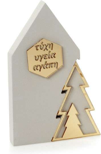 Ζήβας Κρεμαστό Γούρι Γκρι
