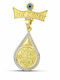Themelidis Jewels Kinder Sicherheitsnadel aus Gold 9K mit Konstantinato