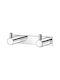 Vinci Wall-Mounted Bathroom Hook Silver