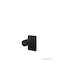 Eurorama Built-in Faucet Mixer for Shower 1 Exit Black