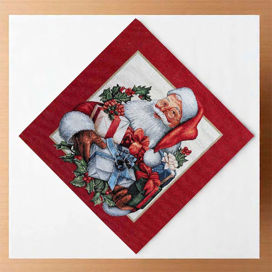 Cotone Square with Santa Claus