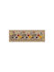Chios Hellas No 5 Kitchen Mat Runner with Anti-slip Underlay No 5 60x180εκ.