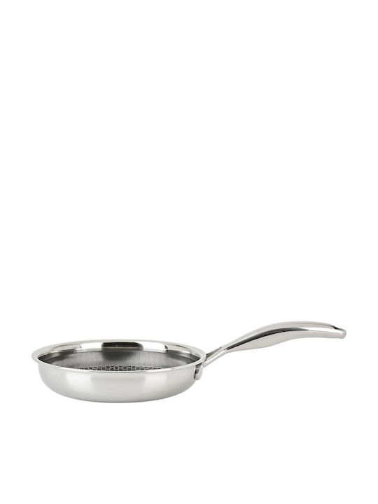Sitram Caractere Stainless Steel Pan with Non-S...