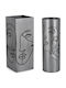Bizzotto Set Regenschirmständer Metallisch Evans Silber 20x20x52cm 2Stück