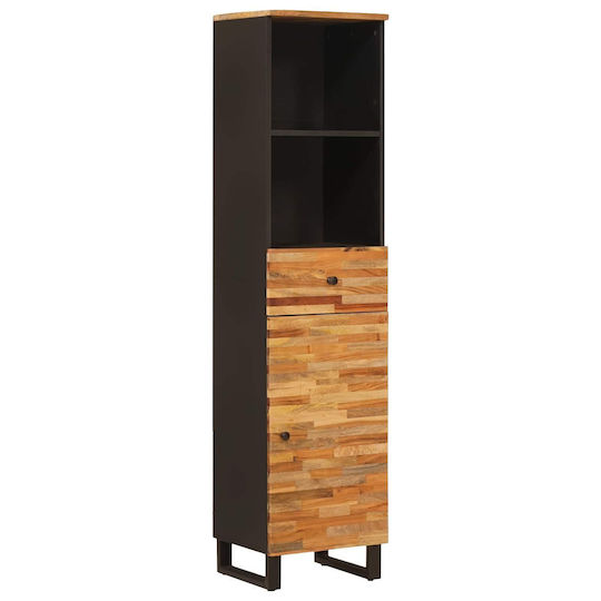 vidaXL 4018318 Στήλη Μπάνιου Δαπέδου 38x33x160cm Δρυς