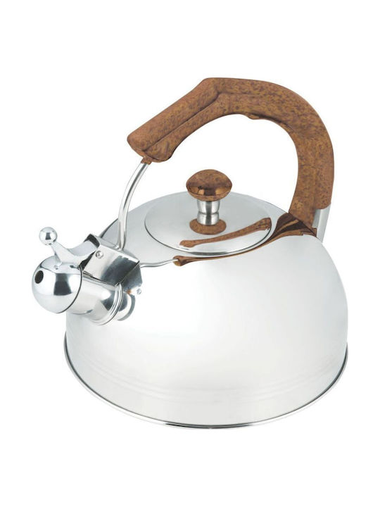 Edenberg Νερού Βραστήρας Ανοξείδωτος Ασημί 2500ml