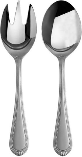 Casa Domani Σετ Kochutensilien 2Stück Silber