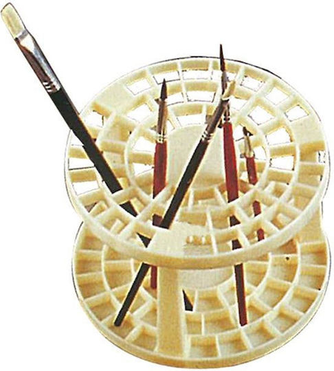 Plastic Brush Holder 14.5x10cm Set 3 Pieces