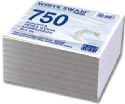 Next White Sticky Cube Sheets 750 Sheets 9x9cm Pack 10