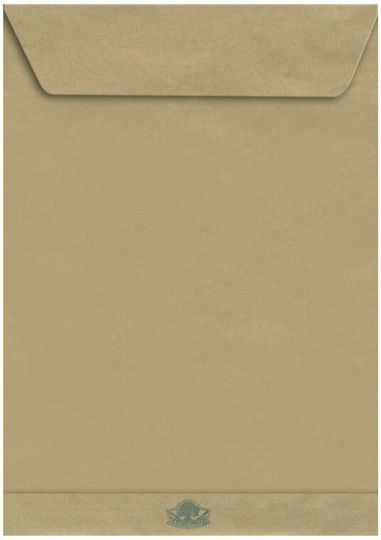 Typotrust Umschlag Kraft Typ Tasche 1Stück 23x32.5cm in Beige Farbe