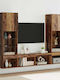 Wohnzimmer TV-Einheit Coffee mit Beleuchtung L40.5xB30xH102cm