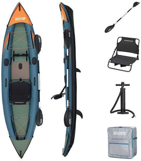 Bestway Hydroforce Angler Elite X1 Sit in Fishing Kayak 1 Person Blue 65197