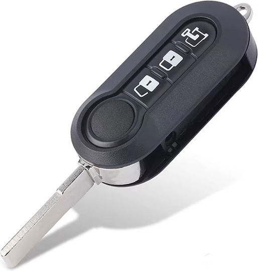 Husă Pentru Chei Auto 3 Butoane Compatibilă Fiat Van Fiat Ducato Fiat 500 Citroen Jumper Peugeot Boxer Dodge Ram Sip22 Blade