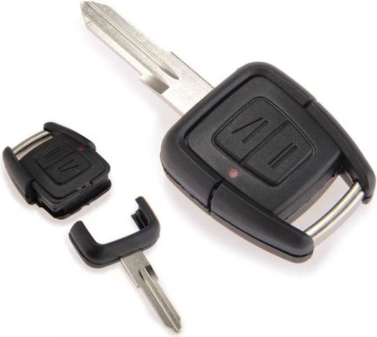 Husă Pentru Chei Auto 2 Butoane Lamă Stânga – Compatibil Opel Vauxhall Astra Corsa Meriva Zafira