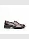 Women's Loafers in Burgundy Color