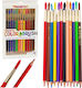 Lean Toys Set von Buntstiften mit 12 Farben