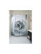 Inter Ceramic Shower Curtain Gray