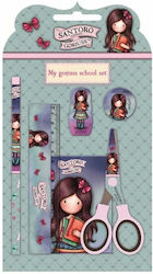 Set Școlar 6 Bucăți Mint Gorjuss 227141