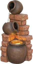 Marhome Springbrunnen mit Licht