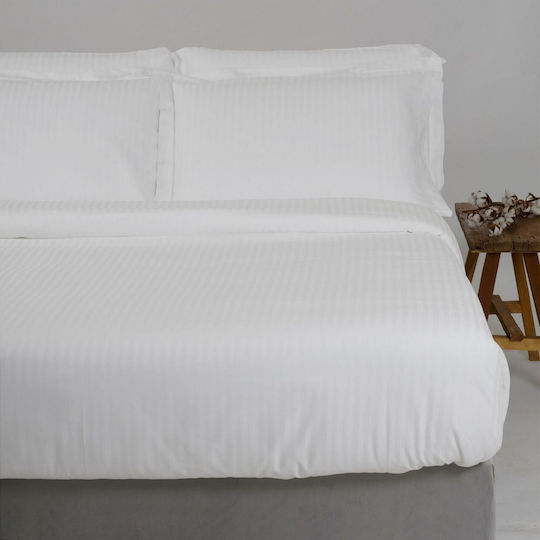 Lin De Luxe Hotel Duvet Cover 100% Cotton 220x240cm