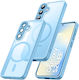 Samsung Galaxy S25 Fe Magsafe Erbord Matt Handyhülle Blau