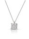 Aylo Zacharopoulos Necklace Solitaire from White gold 14K with Zircon