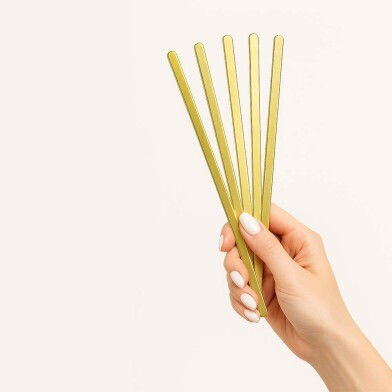 Lange Sticks Gold Spiegel Cake Pops 20 Stück 20cm