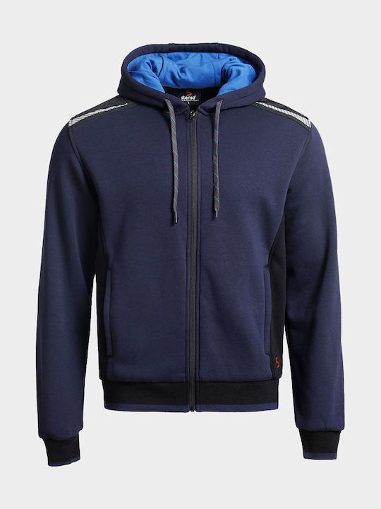 Stenso Prisma 2.0 Work Jacket Reflective with Hood Navy Blue