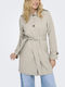 Life Damen Beige Trenchcoat