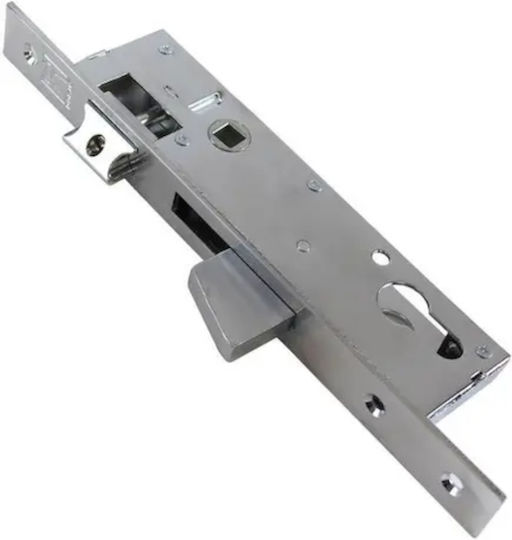 Cylinder Lock Nikel Domus Recessed 30mm 91430t Adjustable Upper Latch 2473-cy