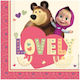 Party Napkins Masha and the Bear 20 Pieces