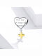 Daskalakis Charm in Gold Plated Silver