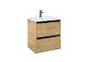 Roca Waschtisch mit Waschbecken L60.5xB46.5xH6.5cm Beige