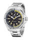 Nautica Γυναικείο Ρολόι 46mm Μπαταρίας με Μαύρο Μεταλλικό Μπρασελέ