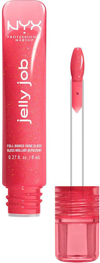 NYX Professional Makeup Jelly Job Lip Gloss 08 Jelly Kiss'd 7.5ml