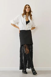 Figaro Mini Skirt Black